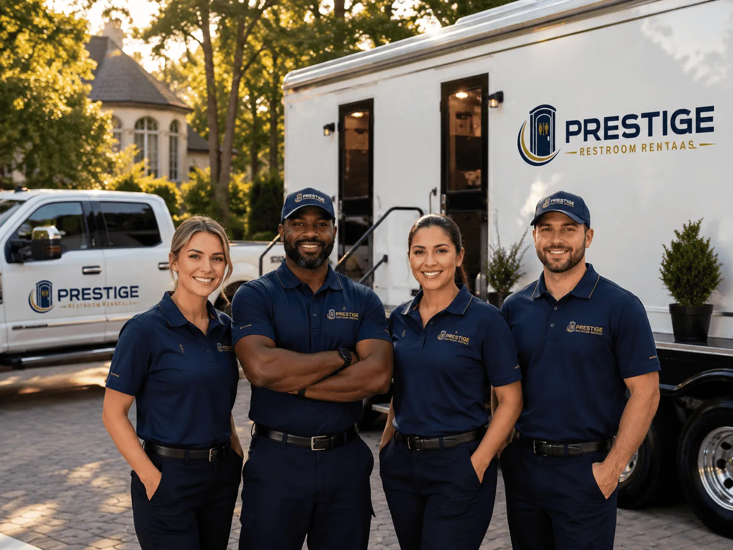 Trusted Luxury Portable Restrooms company in Keene, TX